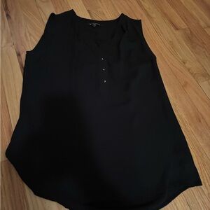 Express Black Sleeveless Blouse